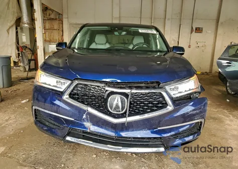 2018 Acura Mdx Technology z USA, uszkodzony, nr VIN 5J8YD4H53JL004091